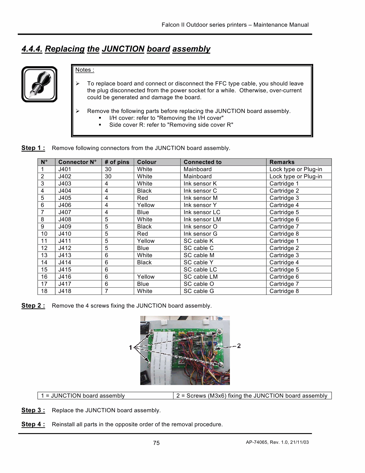 MUTOH FalconII Outdoor Service Manual-3